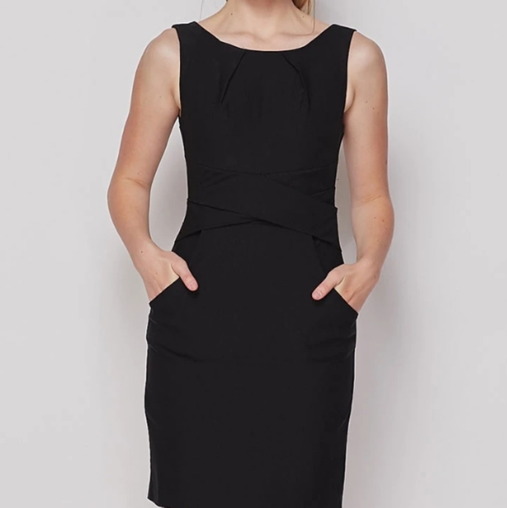 Teeze Me sheath black dress